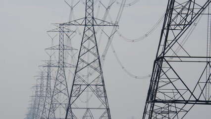 high voltage pole