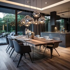 interior of a kitchen
