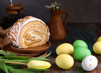 Easter desserts baking for the holiday