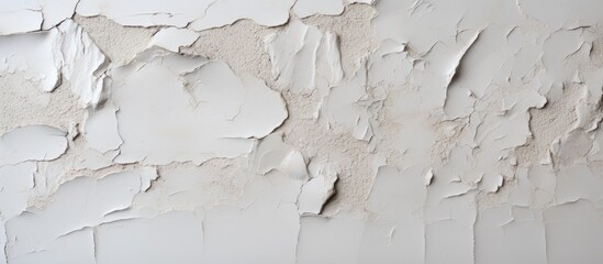 The fragment of a wall coated with plaster - obrazy, fototapety, plakaty