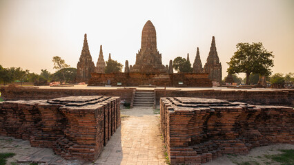 Wat Chaiwatthanaram at Ayutthaya Historical Park is an important location and is used in filming in...