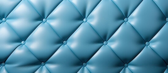 Pale blue upholstered leather backdrop