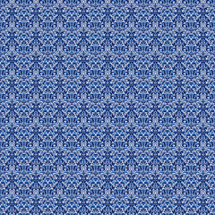 Seamless pattern texture damask ornament with colorful. decorative elements. Hand drawn Vintage background.