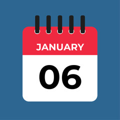 january 3 calendar reminder. 3 january daily calendar icon template. Calendar 3 january icon Design template. Vector illustration