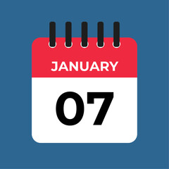 january 3 calendar reminder. 3 january daily calendar icon template. Calendar 3 january icon Design template. Vector illustration