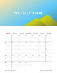 2024 Calendar with Customizable Photos	