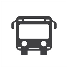 bus, transport icon vector, illustration, symbol