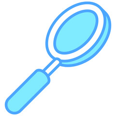 Magnifying Glass icon are typically used in a wide range of applications, including websites, apps, presentations, and documents related to writing, drawing, and office work.