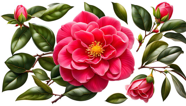 Beautiful Camelia Background
