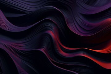 Dark fluid-like background with undulating texture and vibrant accents. Generative AI