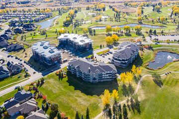 The Willows: Aerial Sweep Over Saskatoon's Prestigious Community