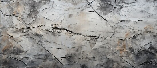 Fototapeta premium Weathered gray stone texture with marks