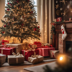 Unwrapping Holiday Magic: A Glimpse into the Spectacular World of Christmas Gifts Beneath the Tree!