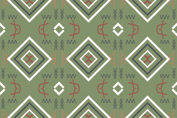 Simple ethnic design. traditional pattern African art It is a pattern created by combining geometric shapes. Create beautiful fabric patterns. Design for print.