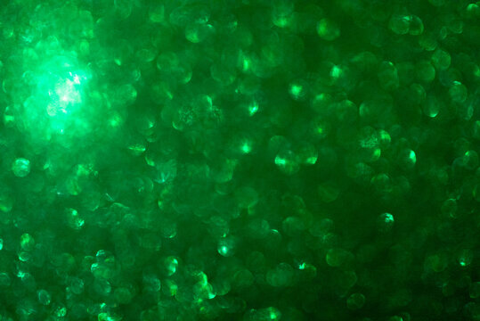 abstract green background with light reflections