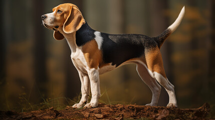 Beagle (English Beagle) dog, AI Generated - 671629570