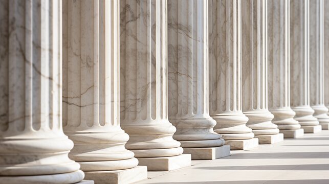 marble pillars