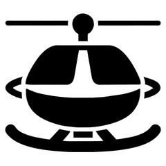 Helicopter icon	