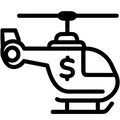 Helicopter icon	