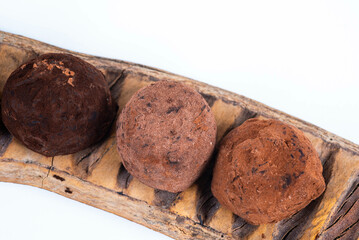 truffes au chocolat