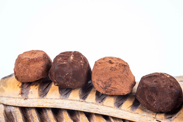 truffes au chocolat
