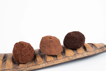 truffes au chocolat