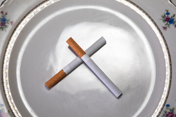 Cigarettes for smoking with a filter. Tobacco. Photo