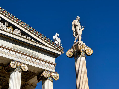 Athens Neoclassical Elegance: A captivating snapshot of timeless beauty, where ancient whispers meet neoclassical grace. 