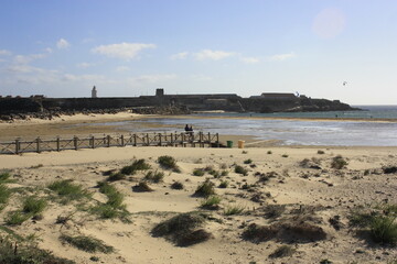 Vista de playas en Tarifa, Cádiz