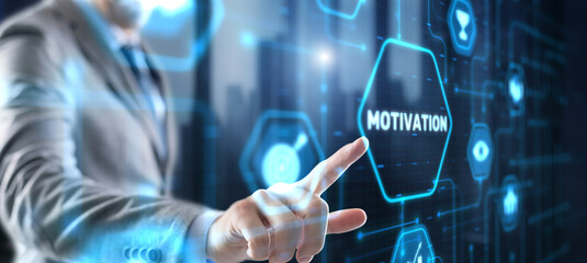 Motivation finance development concept. Achieving any goals