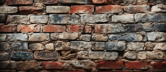 Stone wall made of bricks