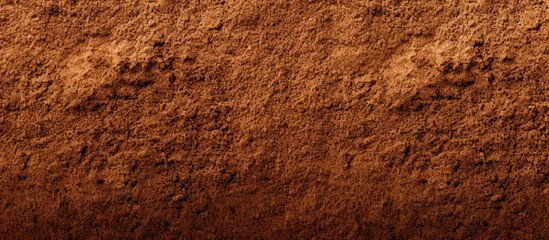 Fototapeta premium Texture of coffee powder with a brown background