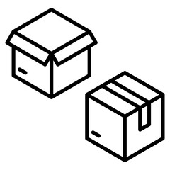 Moving Boxes Icon