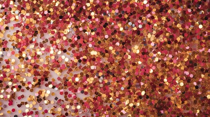 Abstract background with glittery confetti and bokeh lights,Colorful confetti Explosion.Christmas  concept.
