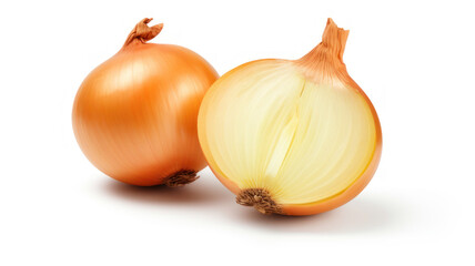 Sweet onion isolated on whie background