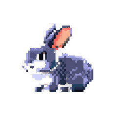 rabbit , pixel art, rpg game, rpg maker, restaurant 