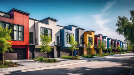 Luxury housing projects, featuring modern townhouses and villas. Explore investment opportunities in the real estate market with property listings.