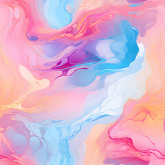 Pattern with water effect in pinkcore and pastel colors