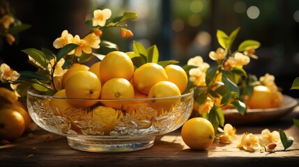 a bowl fruits