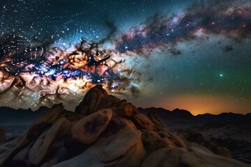stunning glimpses of vast and mysterious cosmos. Generative AI