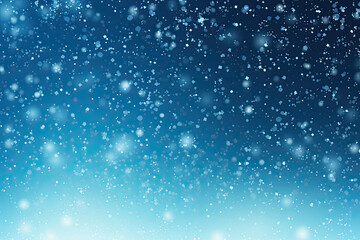 Snowy background with snowflakes 