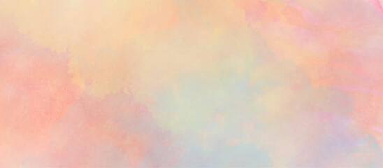 Light an hand drawn watercolor splashes with watercolor background, Color splashing on paper with watercolor splashes, Beautiful and colorful soft watercolor background with multicolor texture grunge.