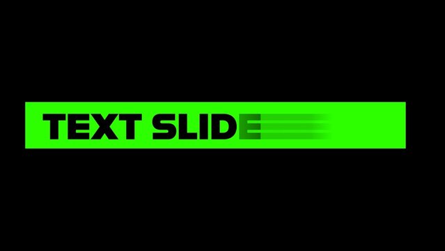 Auto Scale Box Slide In Title Intro