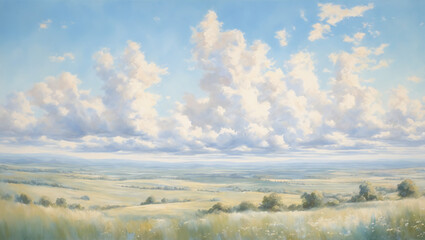 morning in the mountains