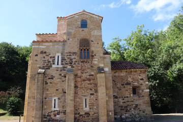 St. Michael of Lillo, a Roman Catholic church built on the Naranco mount in Oviedo (Asturias)