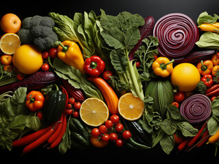 vegetables and fruits