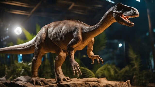   dinosaur  render _Jurassic park type sculpture of dinosaur (Sauropoda_Diplodocus)  