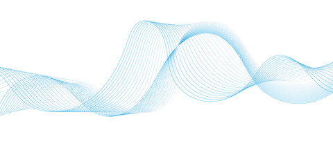 Abstract flowing wave lines. Design element for technology, science, web, banner. modern concept.vector eps 10