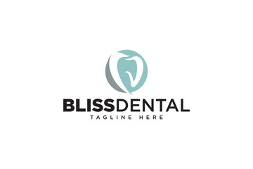tooth care dental modern logo design for dental clinic