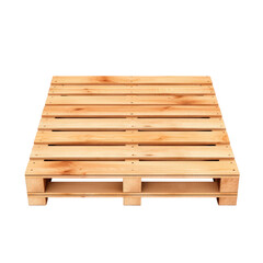 wooden pallet isolated